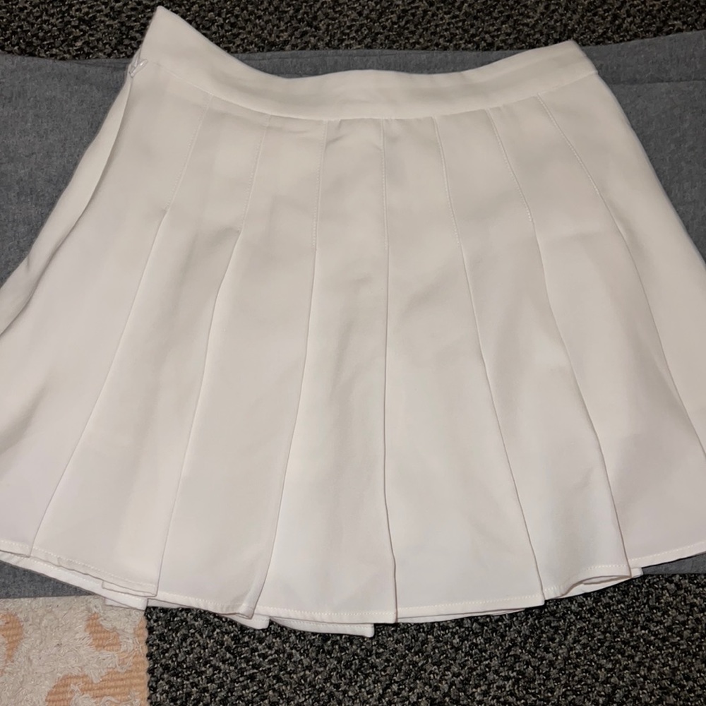 White Tennis Skirt